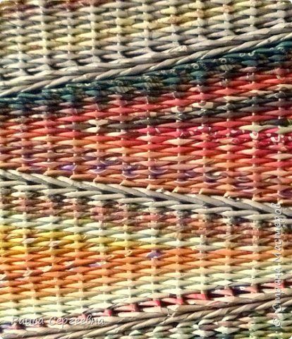 плетение рядами
